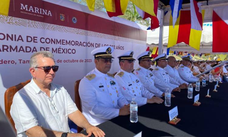 Marina celebra el “CCII Aniversario de la Creación de la Armada de México”